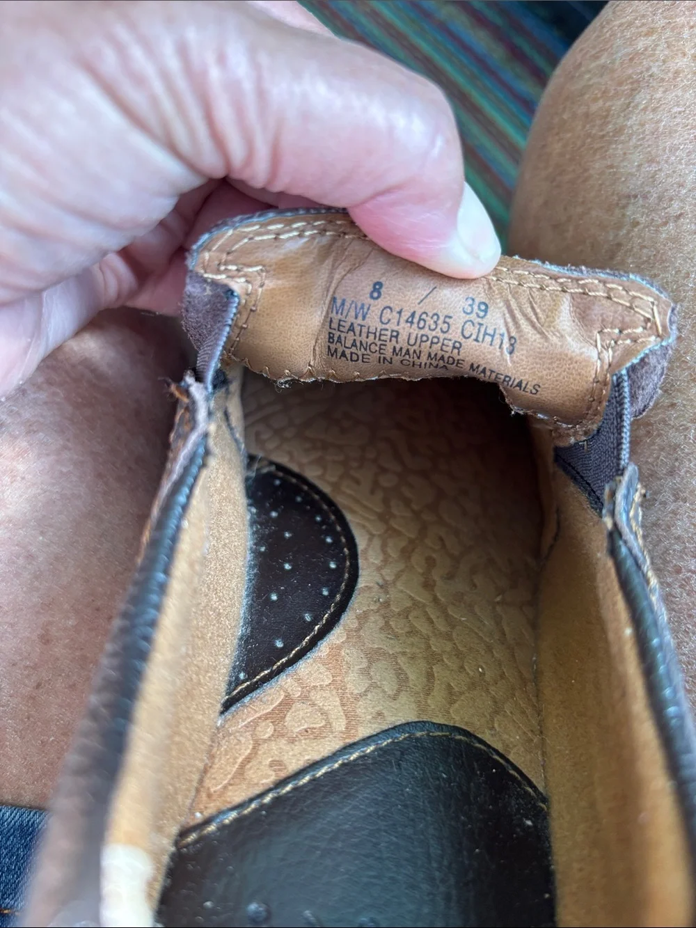 Born women’s Dark Brown Leather Slip-On Loafers